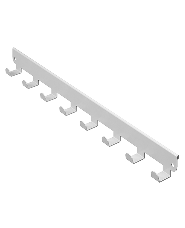 Панель с крючками боковая GHB-40 белая